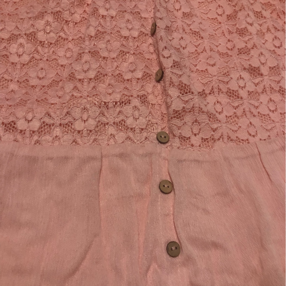 Papermoon Pink Lace Mini Dress - Picture 7 of 14